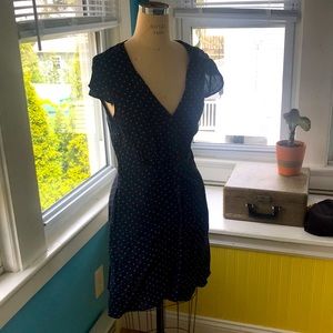 Jack Wills Navy & White Dress US 8